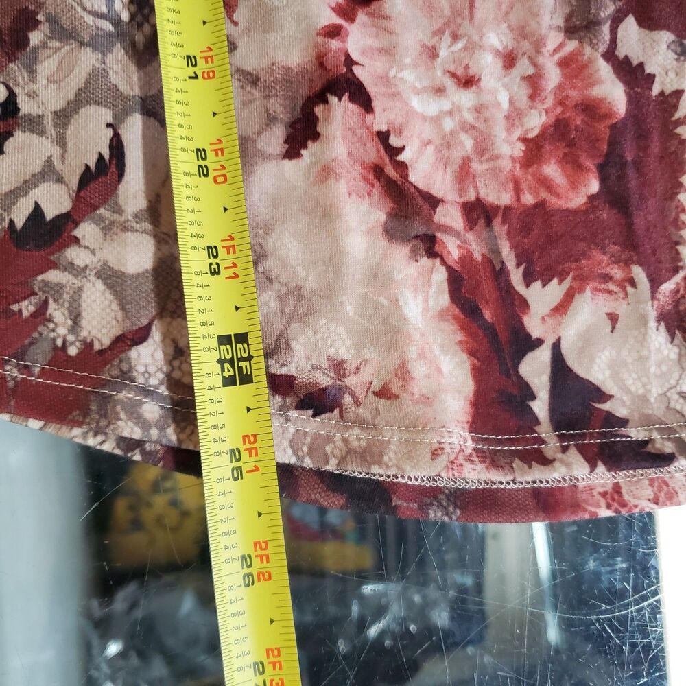 Chico's Floral Print Top Size M - Picture 5 of 6